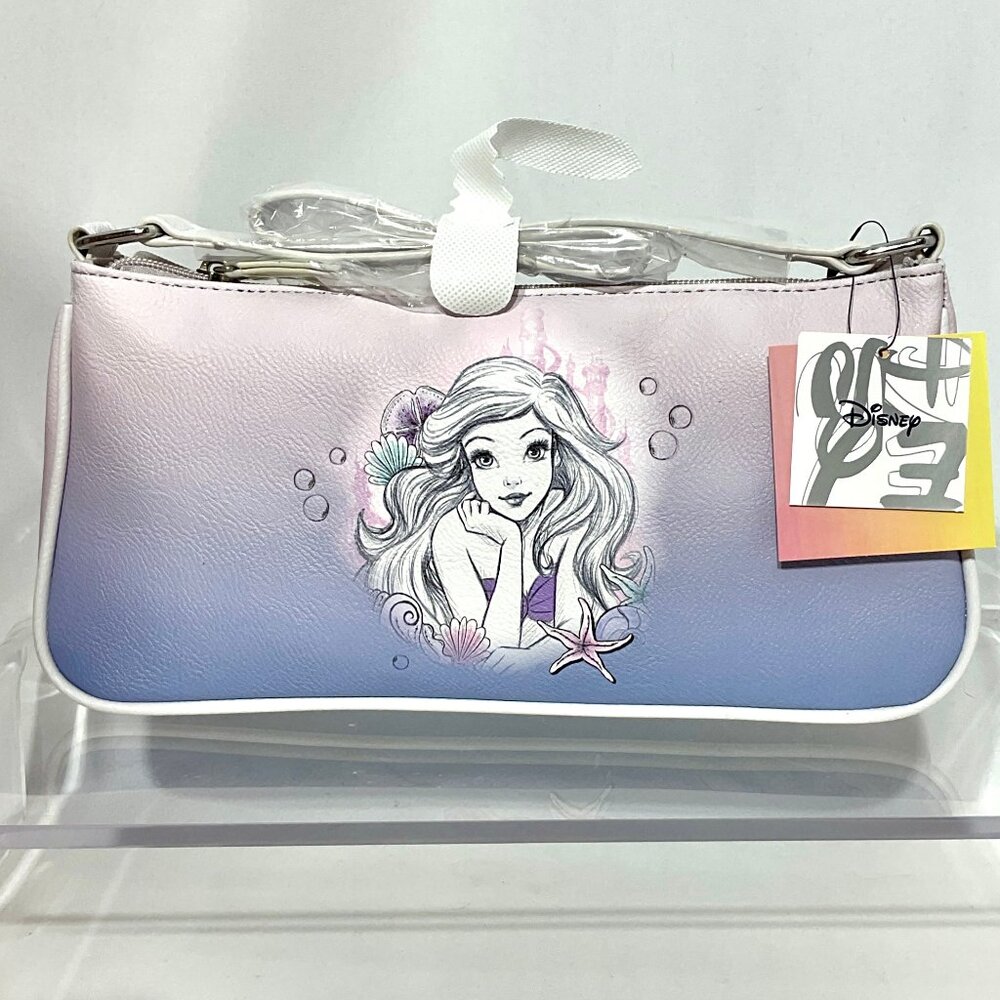 NWT Disney Arielle x Dani by Danielle Nicole Purse Ombre Shoulder
